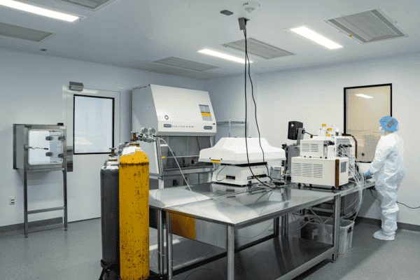 Concurrent Manufacturing lab at the Biologic Therapy Core Facility