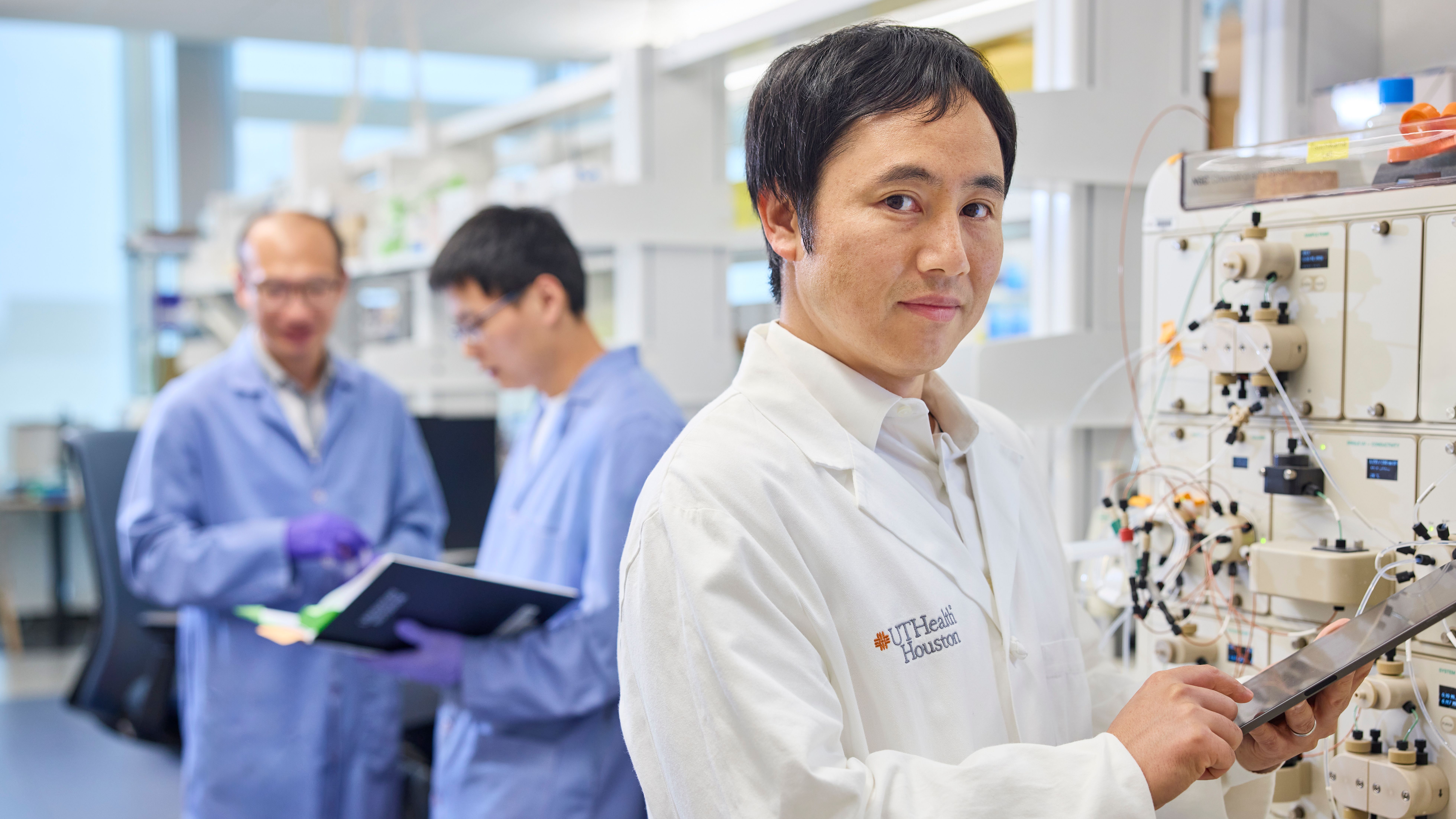 Photo of UTHealth Houston researcher. UTHealth Houston, in collaboration with UTMB Health, awarded $50 million by the state of Texas to lead ibogaine clinical trials