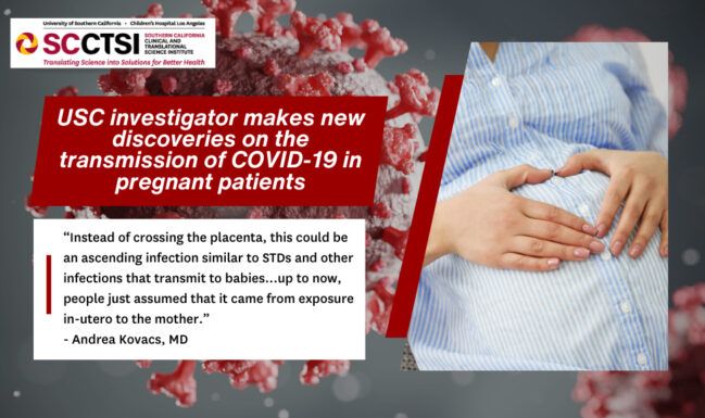 "Instead of crossing the placenta, this could be an ascending infection similar to STDs and other infections that transmit to babies...up to now, people just assumed that it came from exposure in-utero to the mother."- Andrea Kovacs, MD