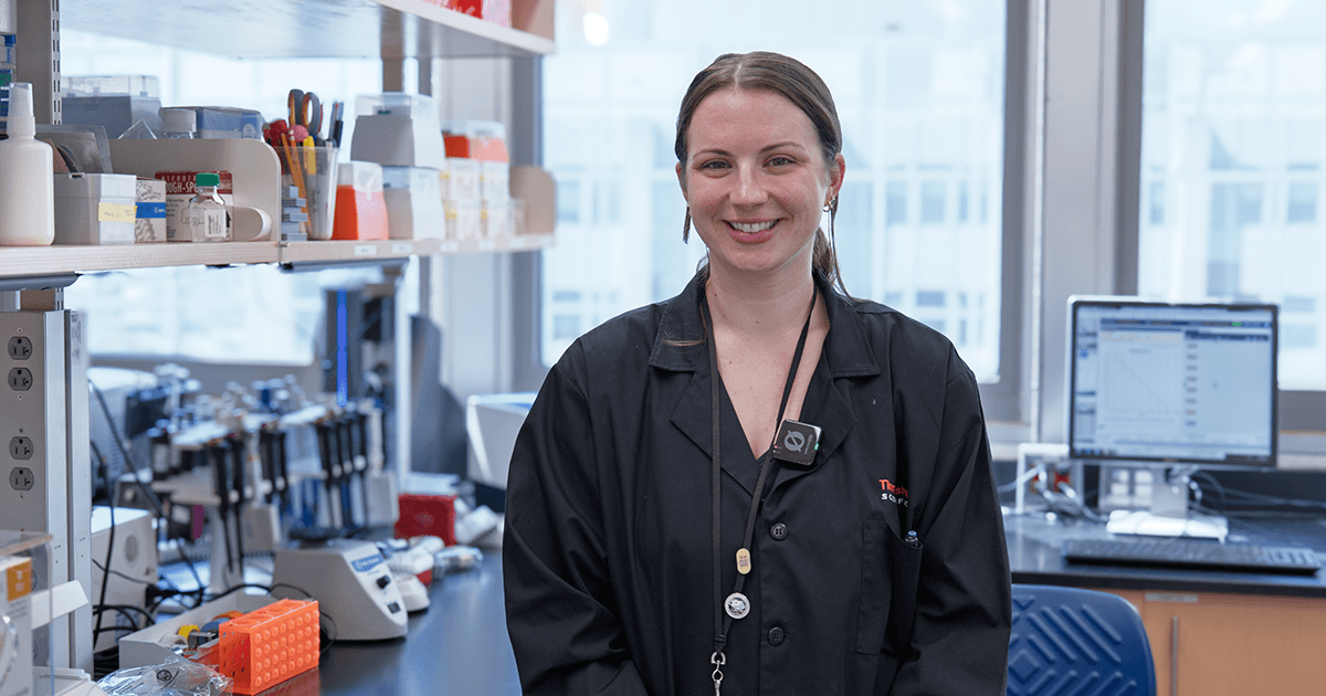 photo of Hannah Stadtler, an M.D.-Ph.D. student